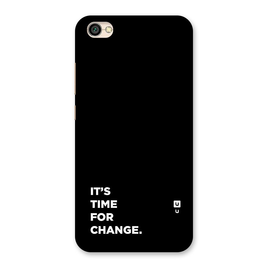Its Time For Change Back Case for Redmi Y1 Lite