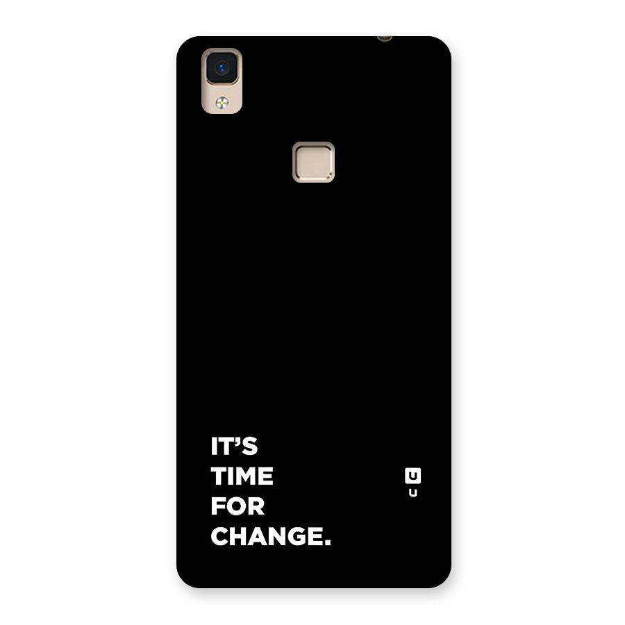 Its Time For Change Back Case for V3 Max