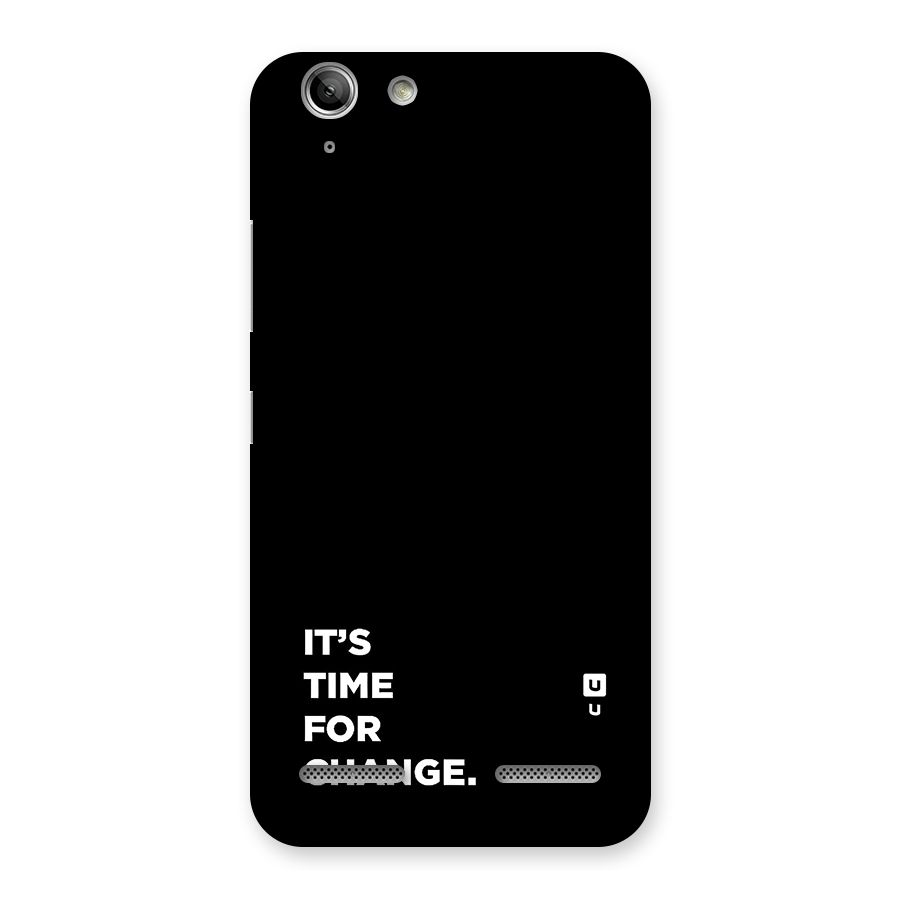 Its Time For Change Back Case for Vibe K5