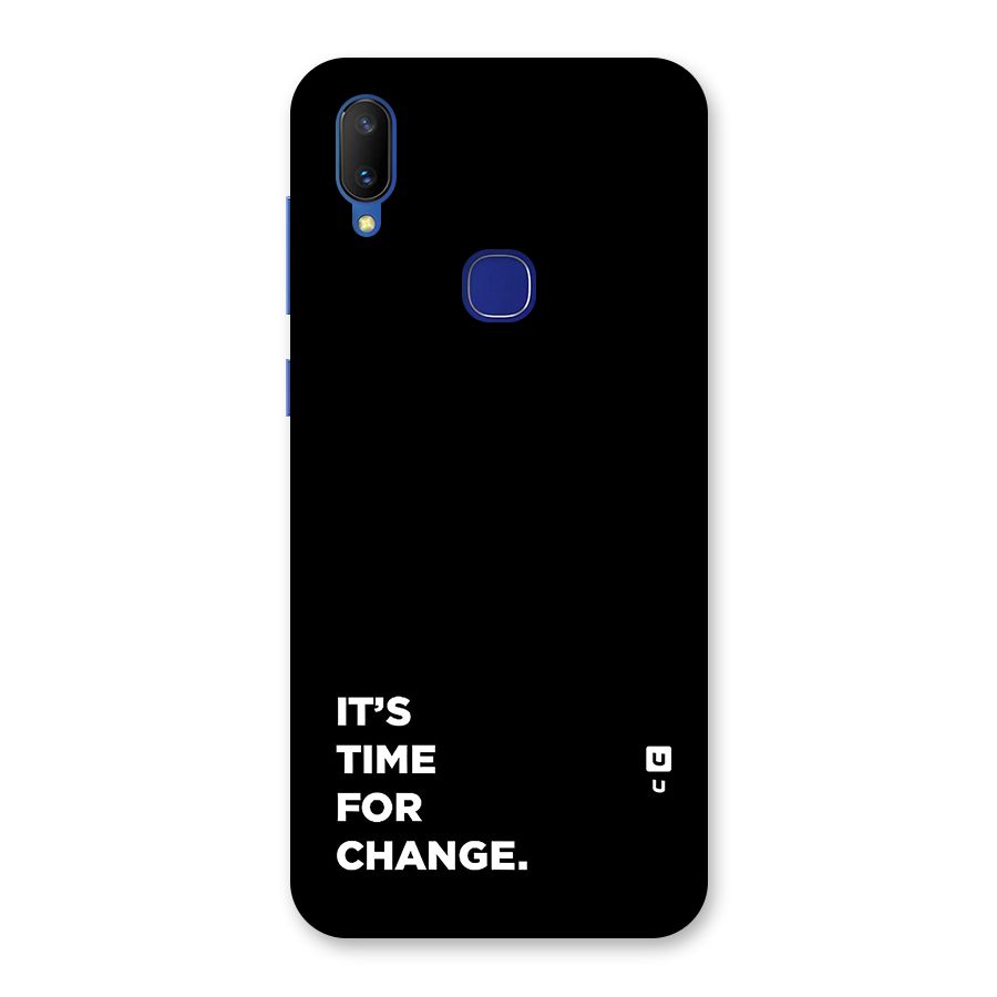 Its Time For Change Back Case for Vivo V11