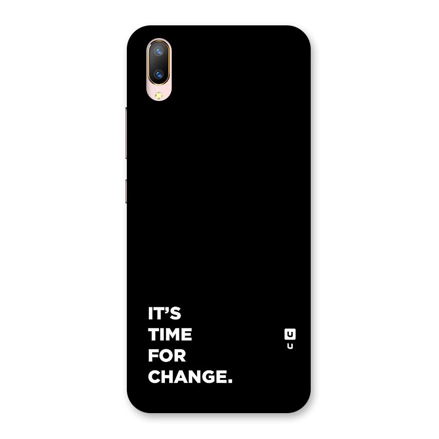 Its Time For Change Back Case for Vivo V11 Pro