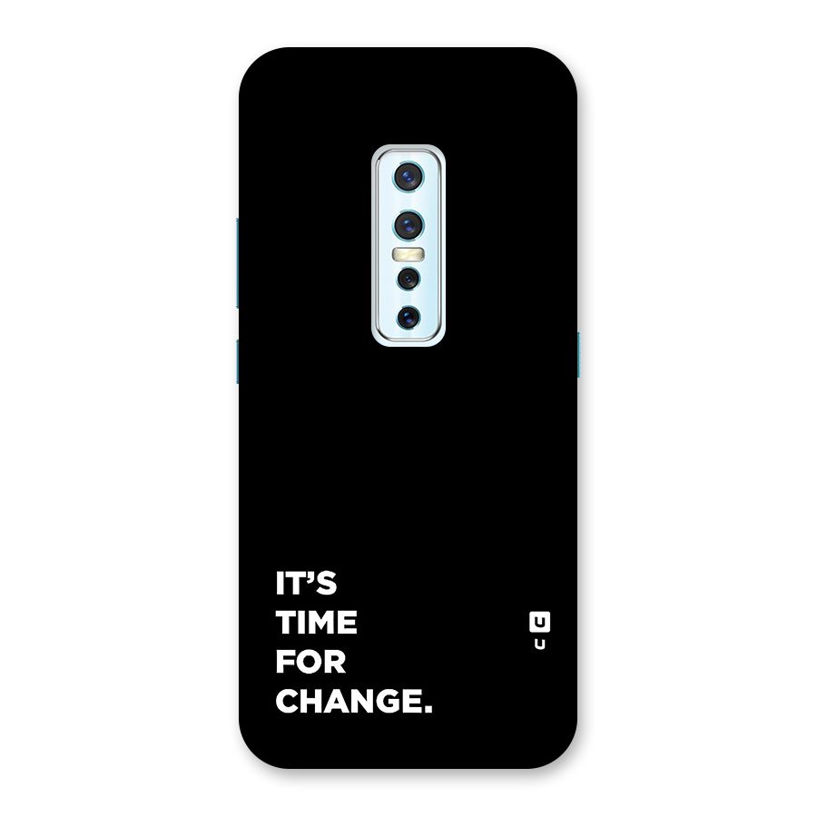 Its Time For Change Back Case for Vivo V17 Pro