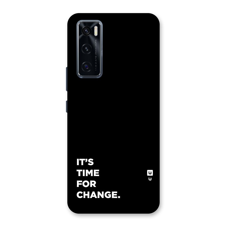 Its Time For Change Back Case for Vivo V20 SE
