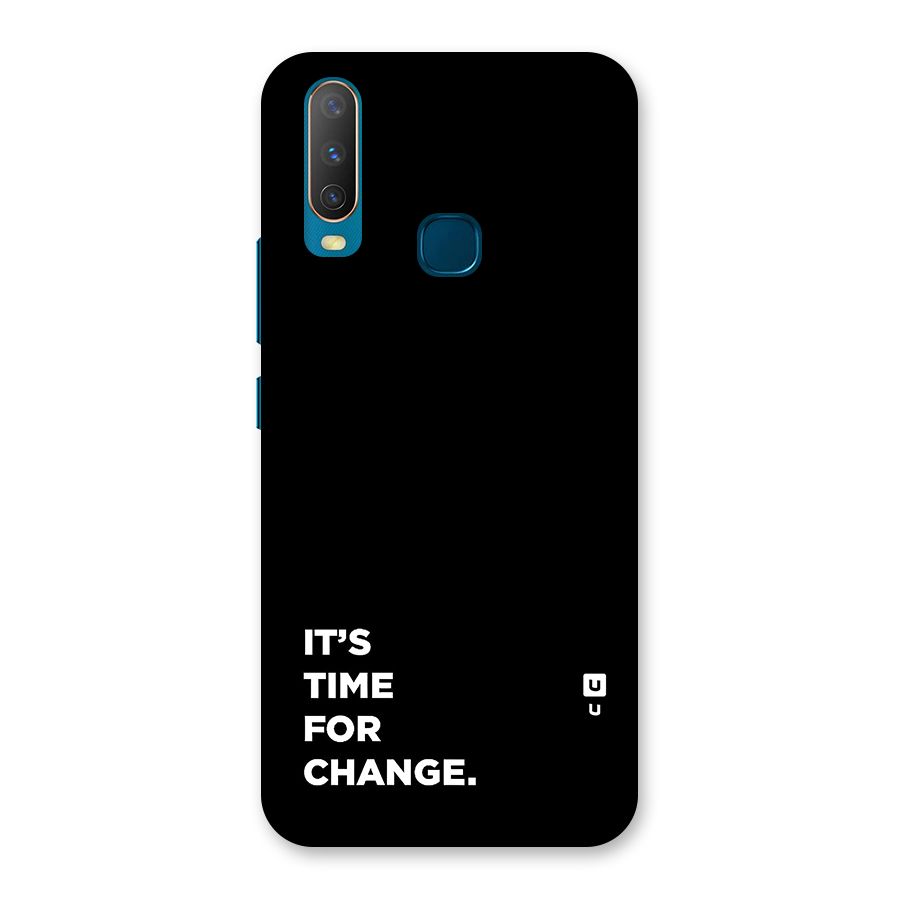 Its Time For Change Back Case for Vivo Y11
