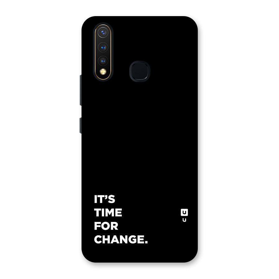Its Time For Change Back Case for Vivo Y19