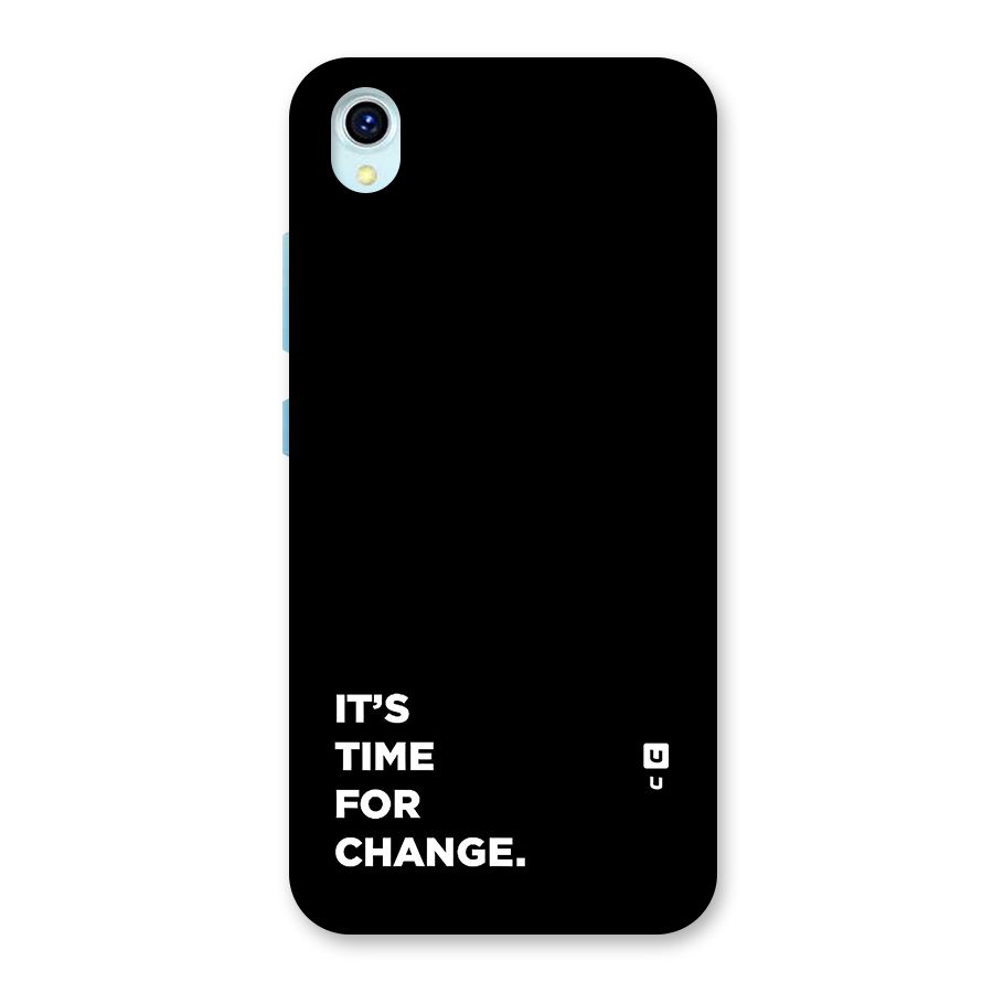 Its Time For Change Back Case for Vivo Y1s