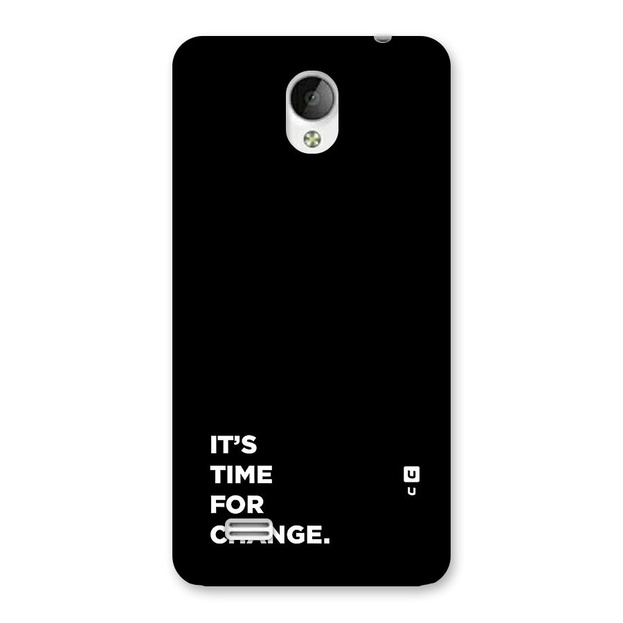 Its Time For Change Back Case for Vivo Y21