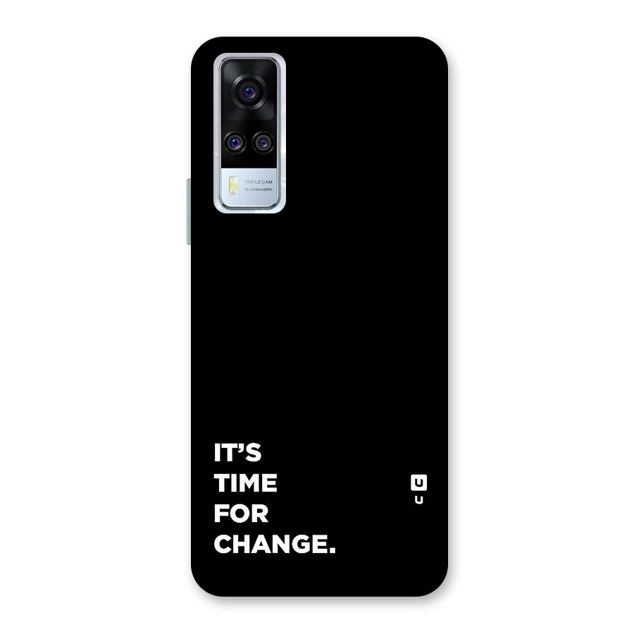 Its Time For Change Back Case for Vivo Y31