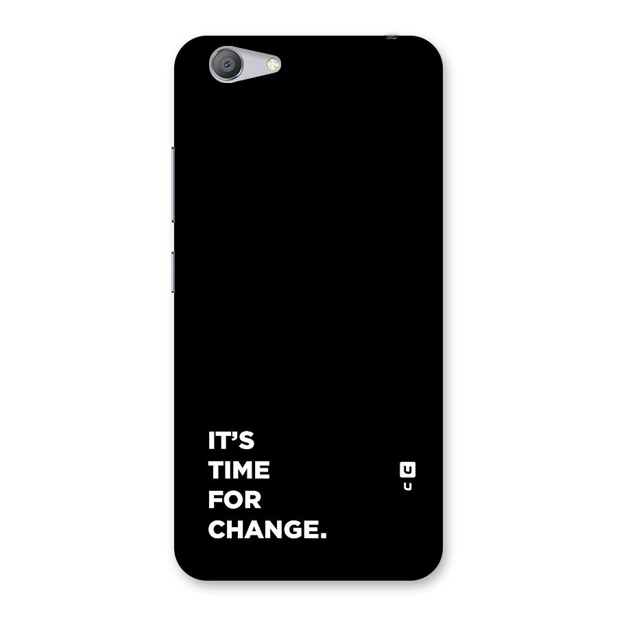 Its Time For Change Back Case for Vivo Y53