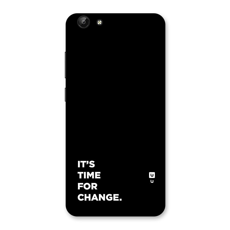 Its Time For Change Back Case for Vivo Y69