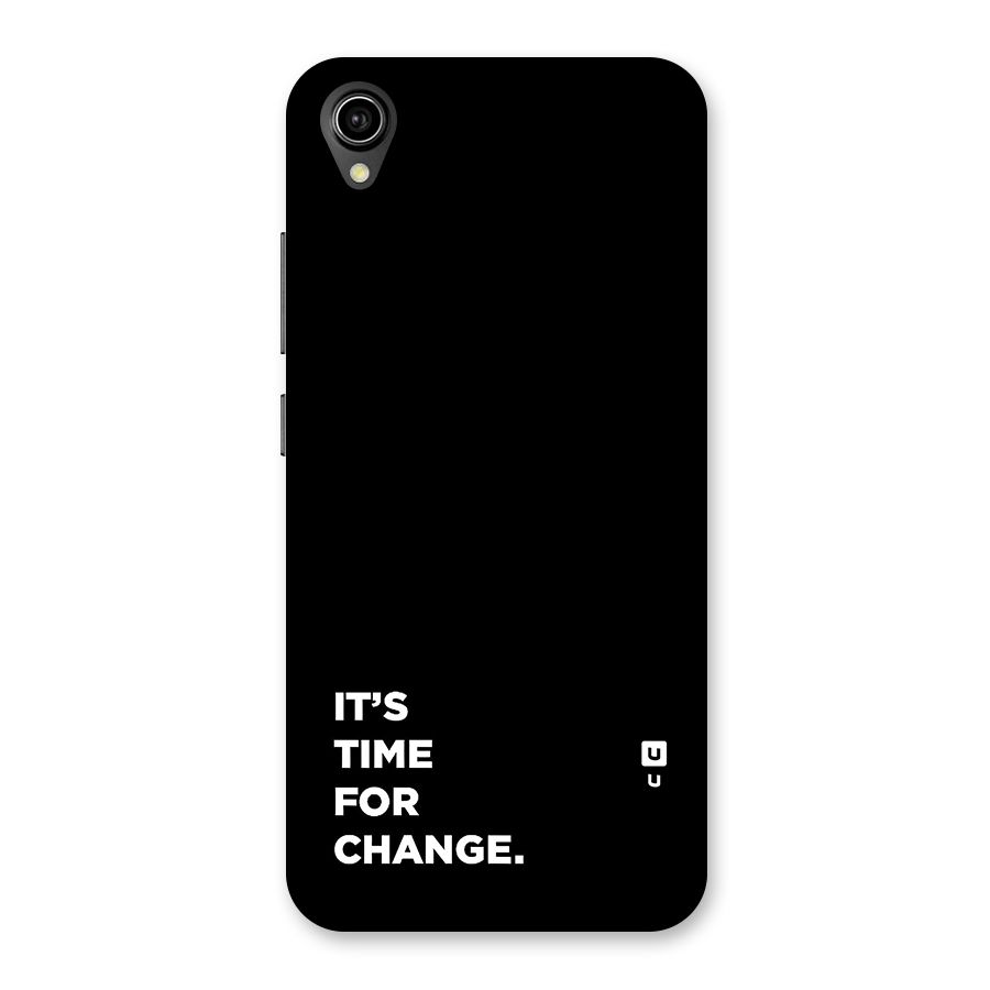 Its Time For Change Back Case for Vivo Y90