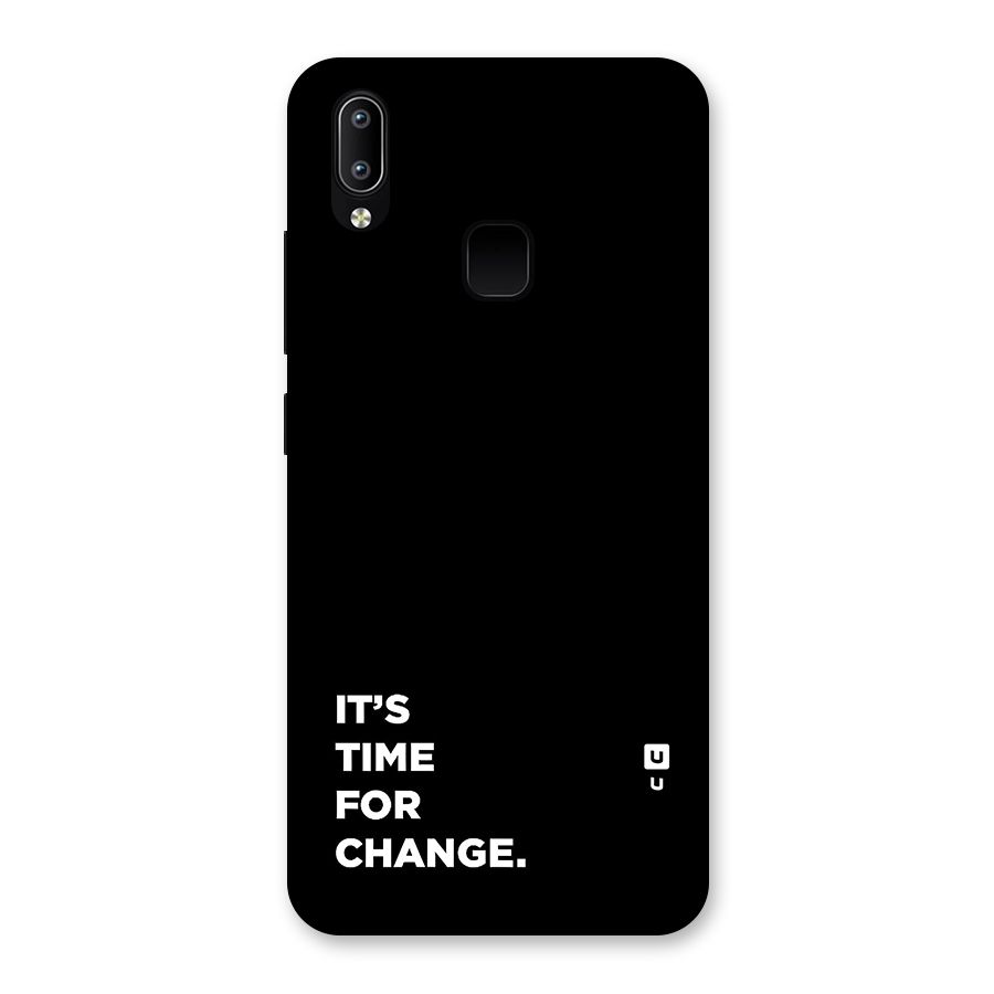 Its Time For Change Back Case for Vivo Y93