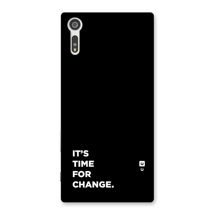 Its Time For Change Back Case for Xperia XZ