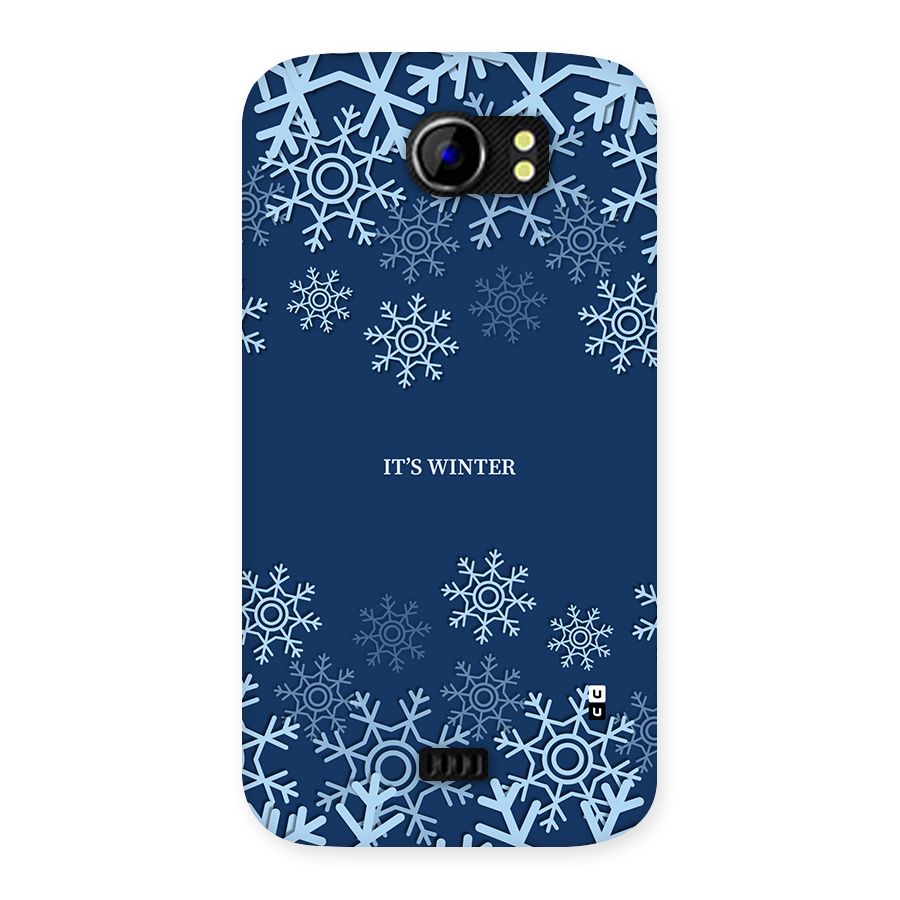 Its Winter Back Case for Canvas 2 A110