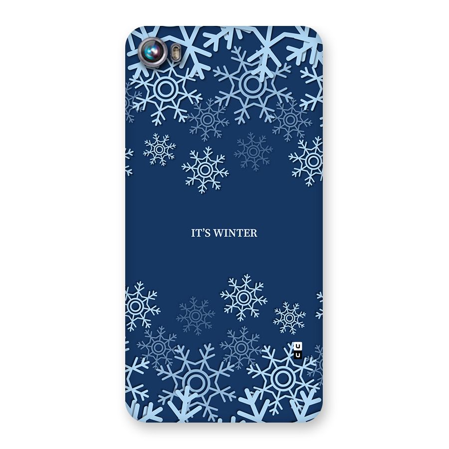 Its Winter Back Case for Canvas Fire 4 (A107)