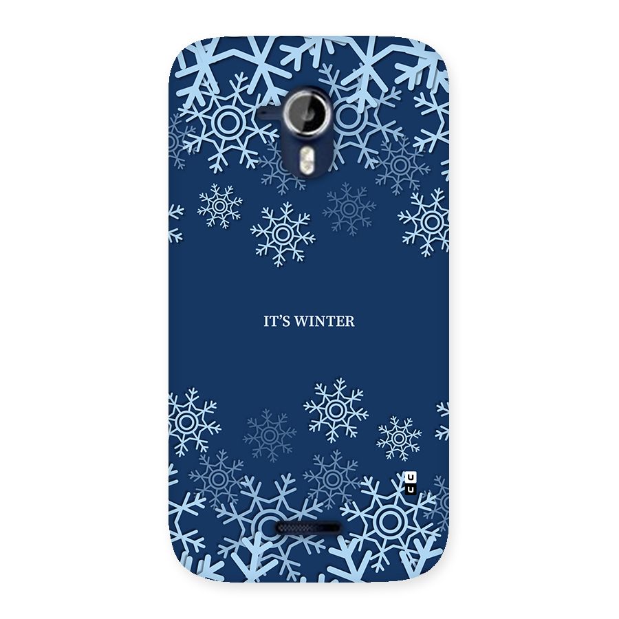 Its Winter Back Case for Canvas Magnus A117