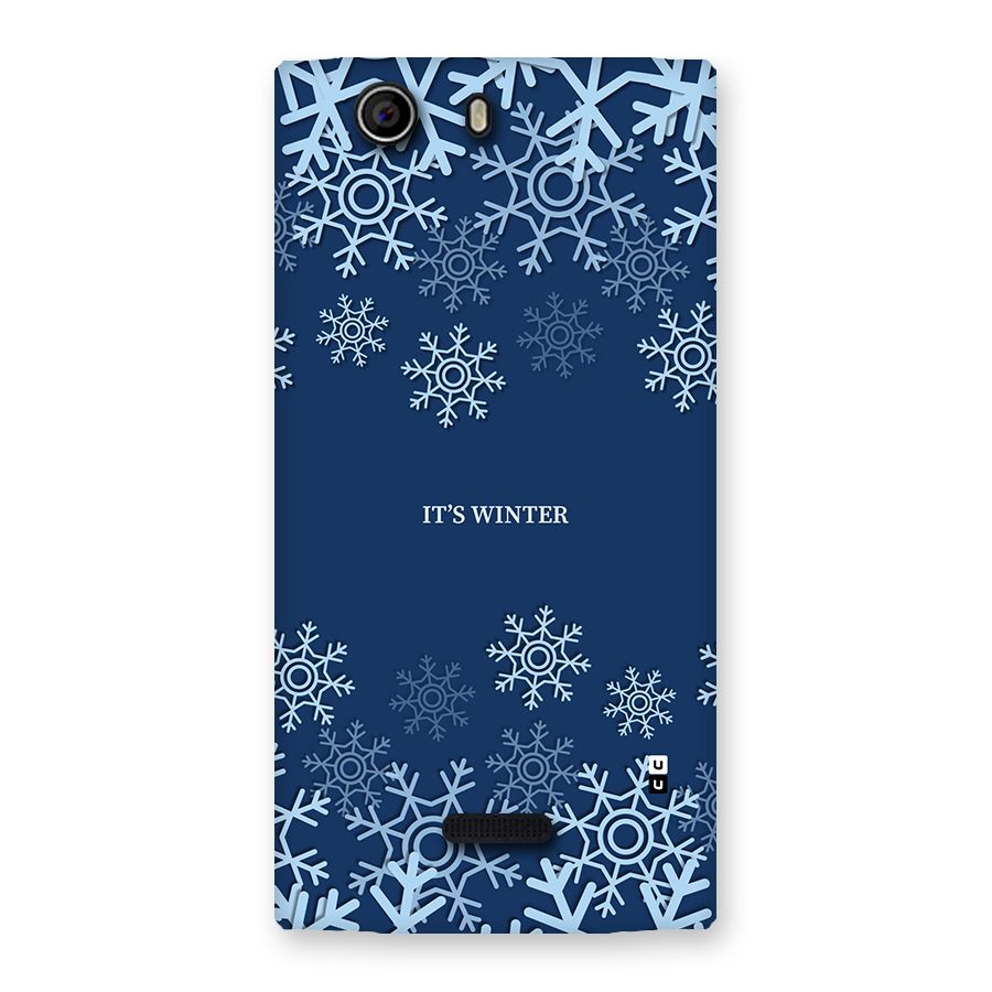 Its Winter Back Case for Canvas Nitro 2 E311