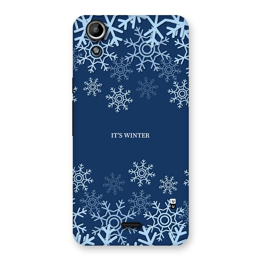 Its Winter Back Case for Canvas Selfie Lens Q345