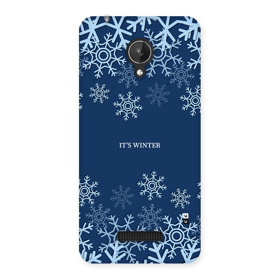 Its Winter Back Case for Canvas Spark Q380