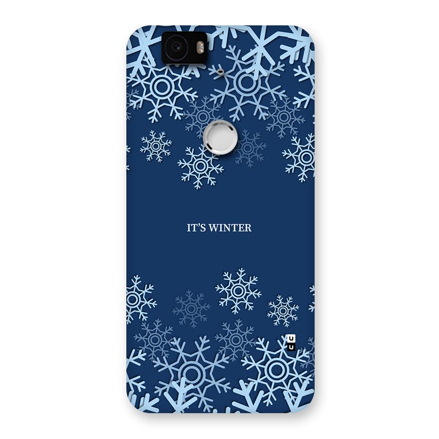 Its Winter Back Case for Google Nexus 6P