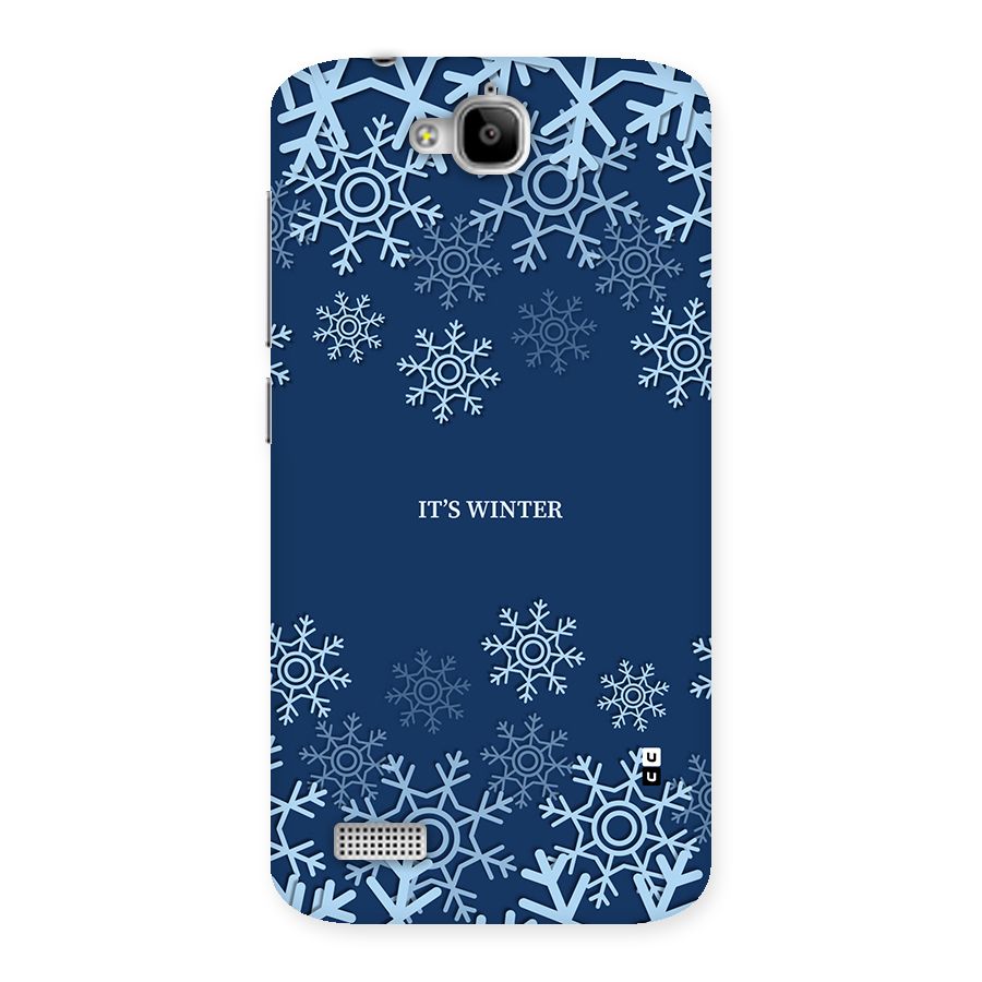 Its Winter Back Case for Honor Holly