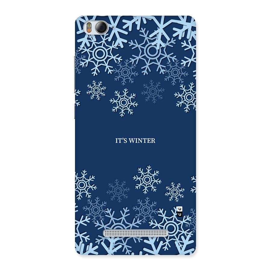 Its Winter Back Case for Mi4i