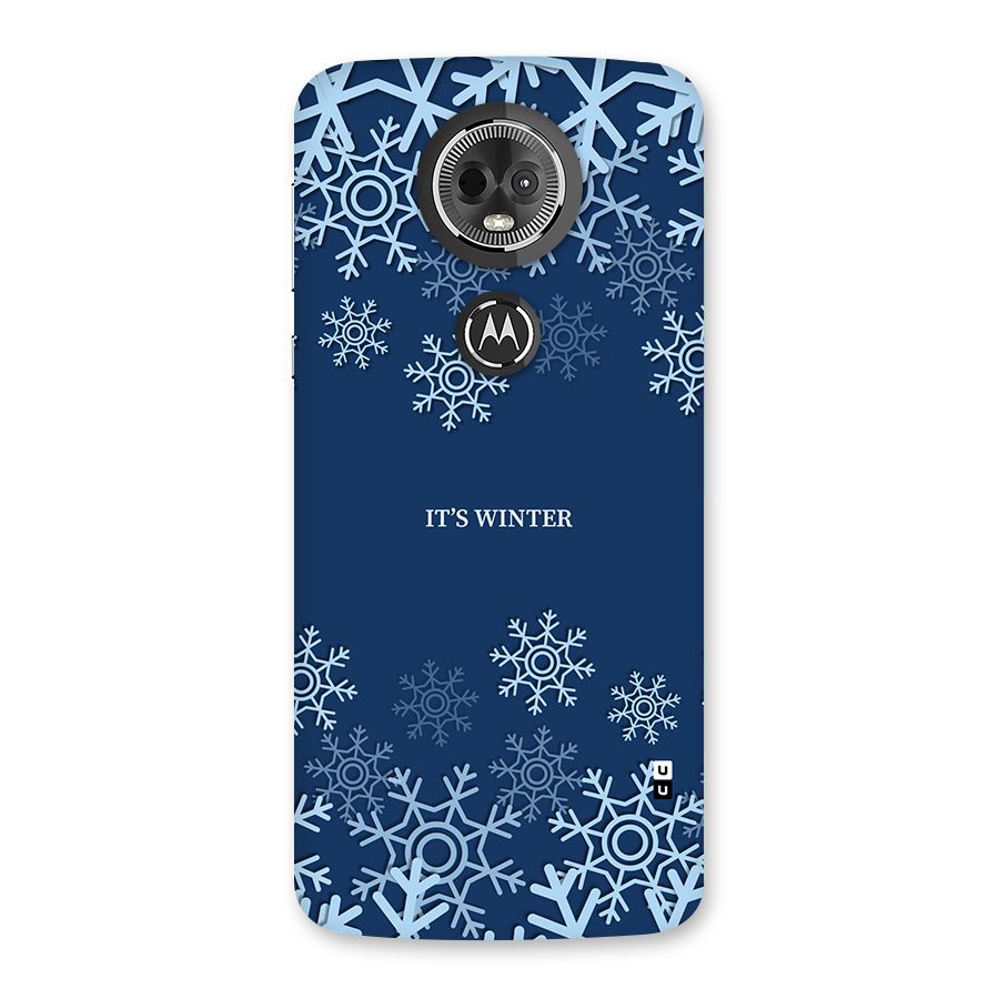 Its Winter Back Case for Moto E5 Plus