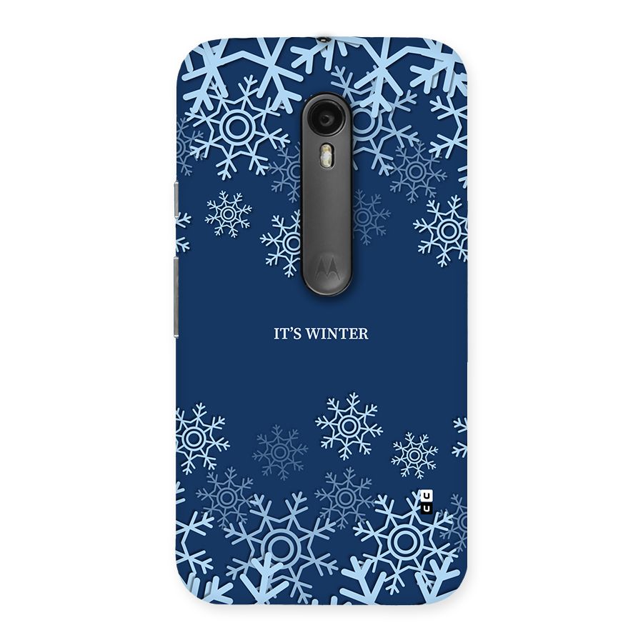 Its Winter Back Case for Moto G3