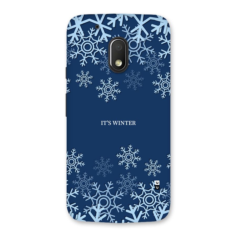 Its Winter Back Case for Moto G4 Play