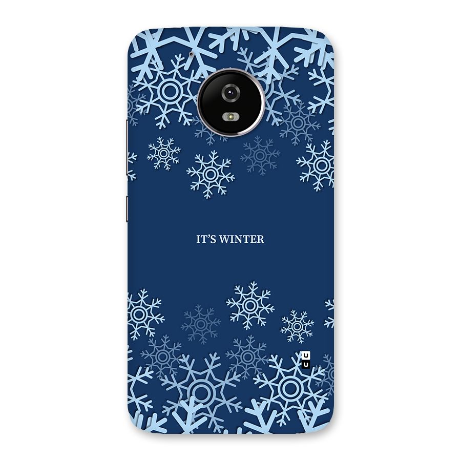 Its Winter Back Case for Moto G5