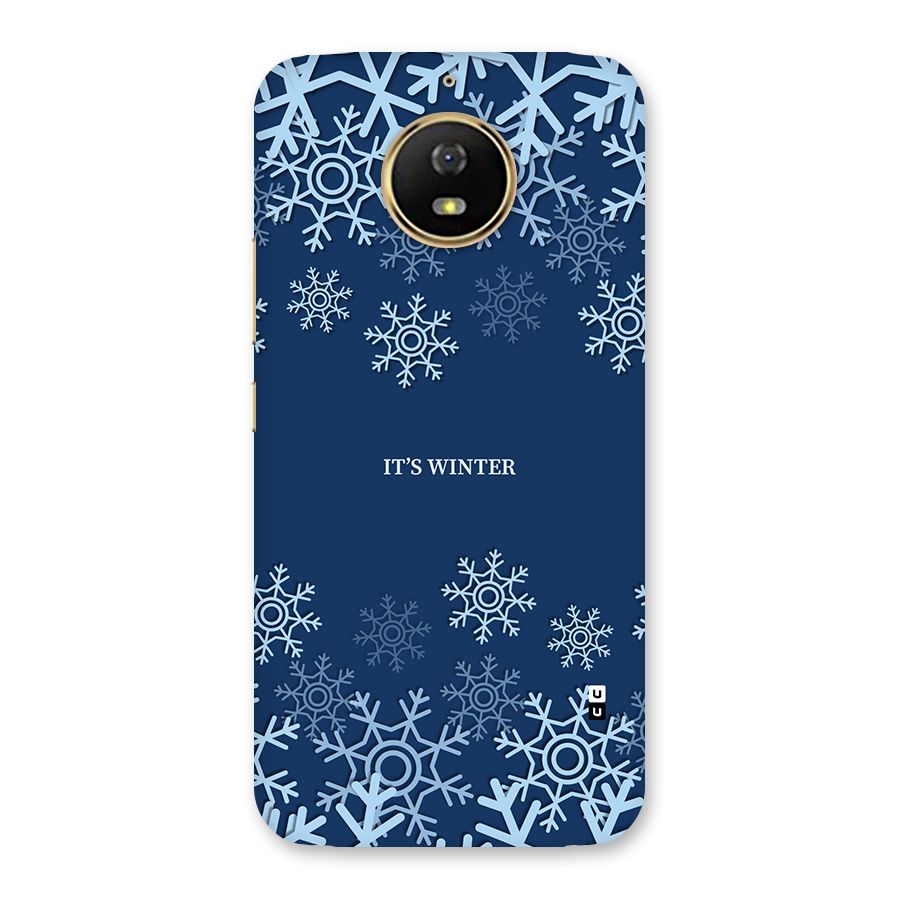 Its Winter Back Case for Moto G5s