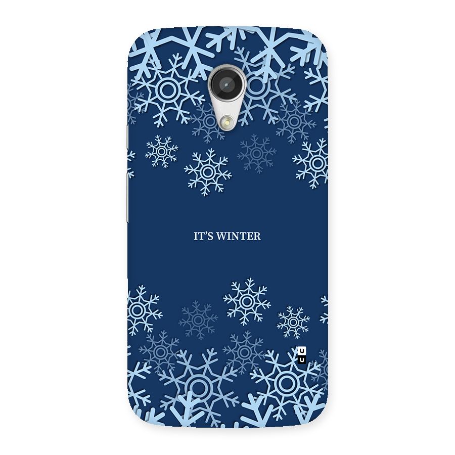 Its Winter Back Case for Moto G 2nd Gen