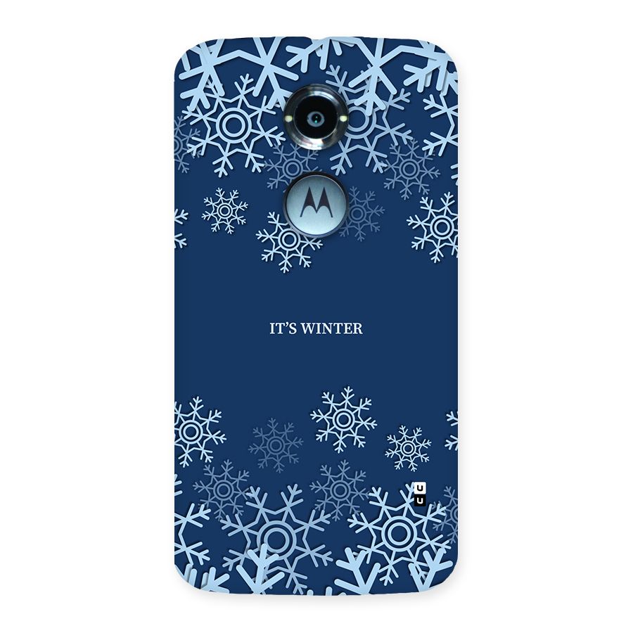 Its Winter Back Case for Moto X2