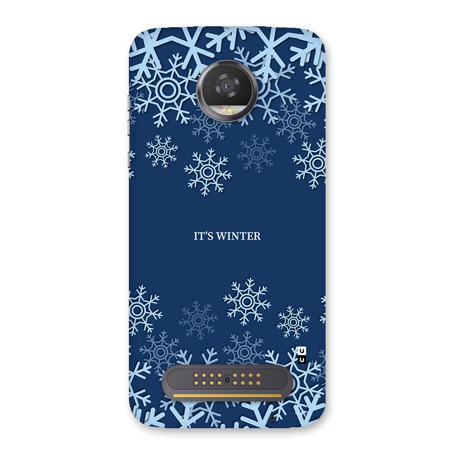 Its Winter Back Case for Moto Z2 Play