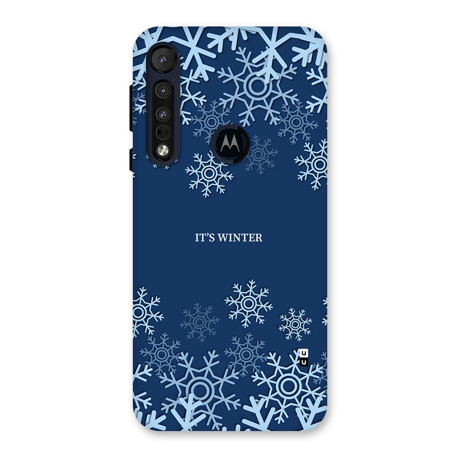 Its Winter Back Case for Motorola One Macro
