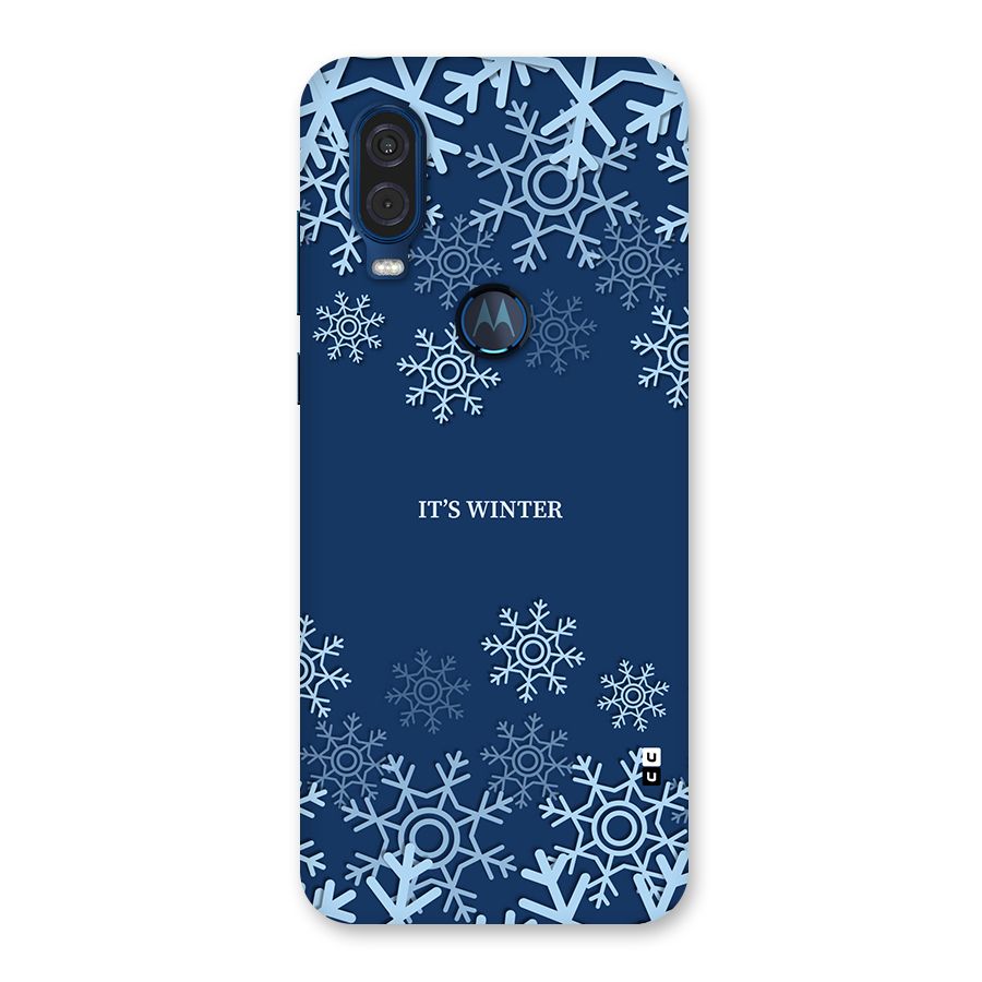 Its Winter Back Case for Motorola One Vision