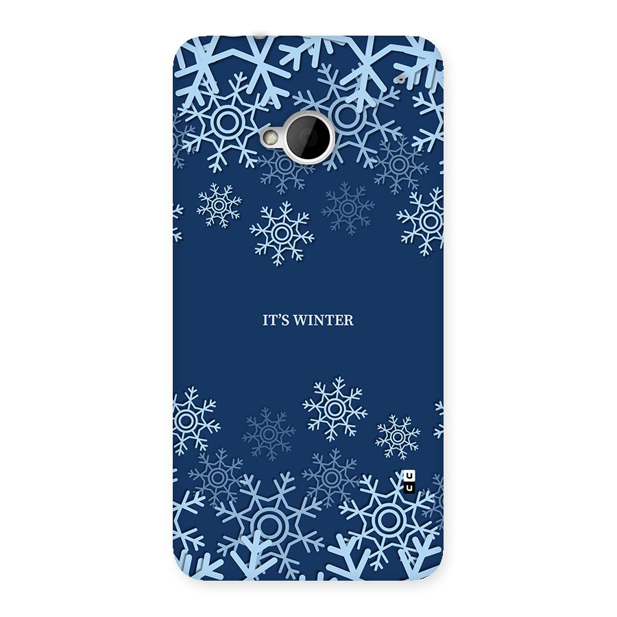 Its Winter Back Case for One M7 (Single Sim)