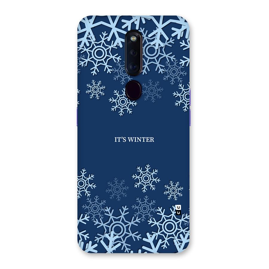 Its Winter Back Case for Oppo F11 Pro