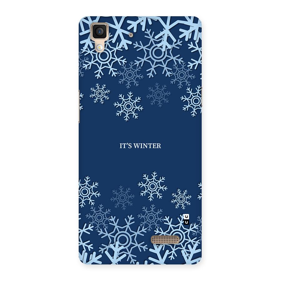 Its Winter Back Case for Oppo R7