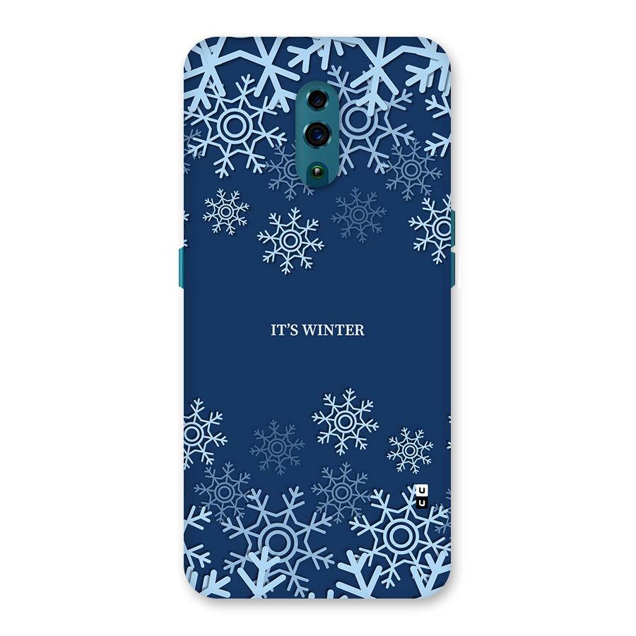 Its Winter Back Case for Oppo Reno