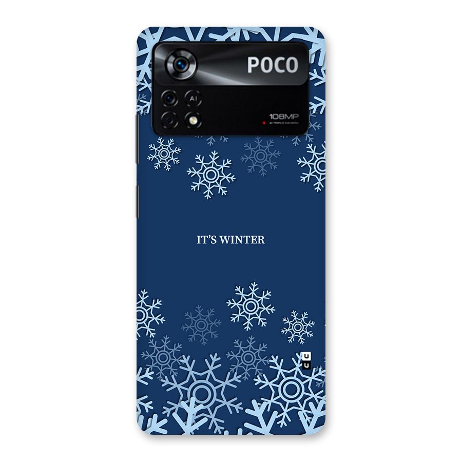 Its Winter Back Case for Poco X4 Pro 5G