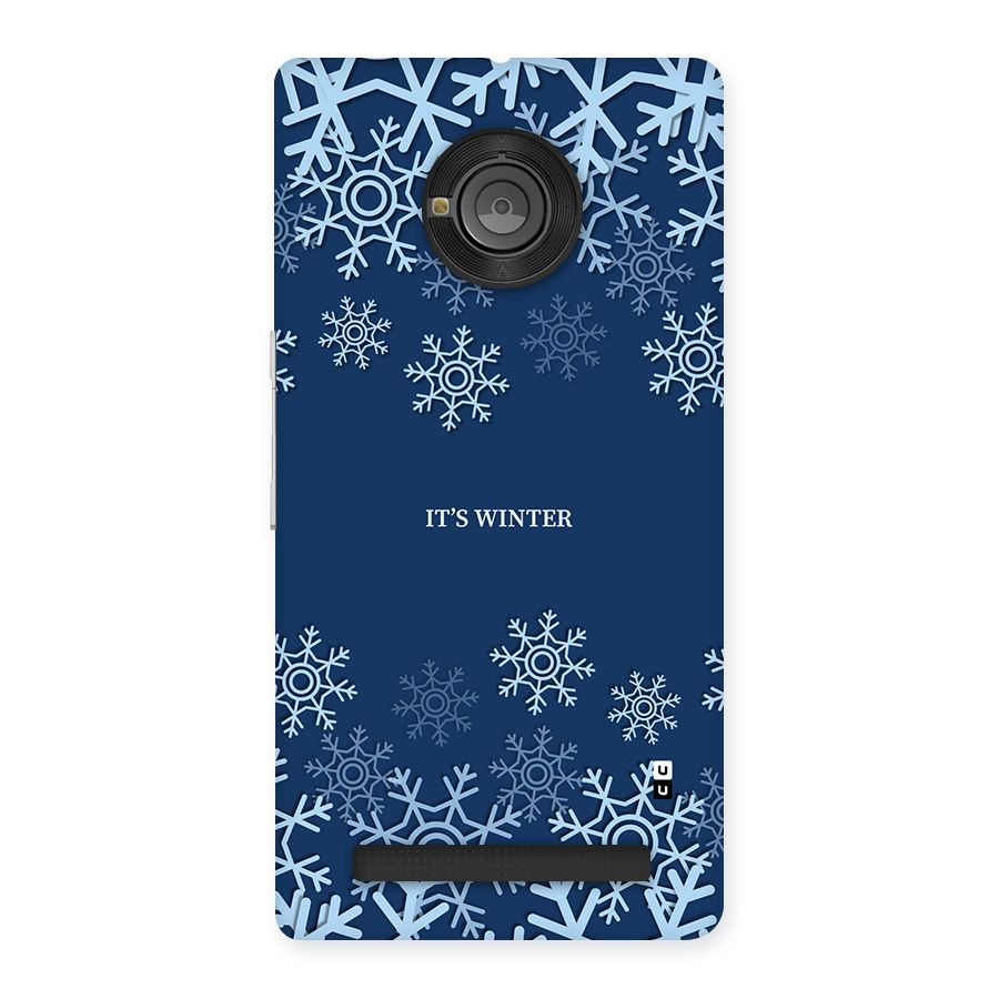 Its Winter Back Case for Yunique