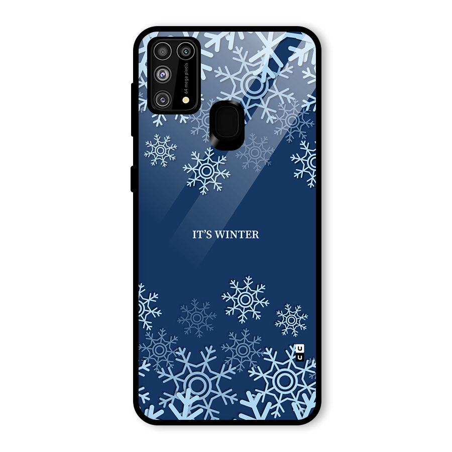 Its Winter Glass Back Case for Galaxy F41