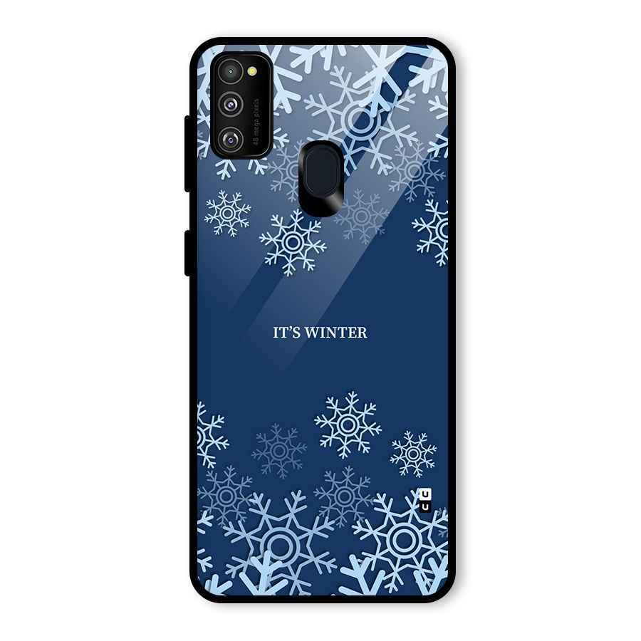 Its Winter Glass Back Case for Galaxy M30s