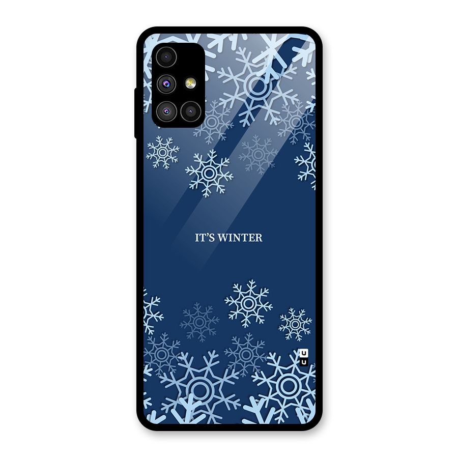 Its Winter Glass Back Case for Galaxy M51
