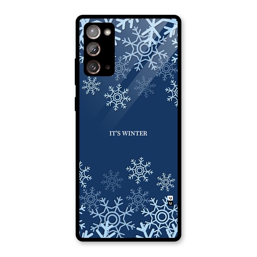 Its Winter Glass Back Case for Galaxy Note 20
