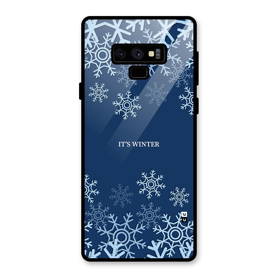Its Winter Glass Back Case for Galaxy Note 9