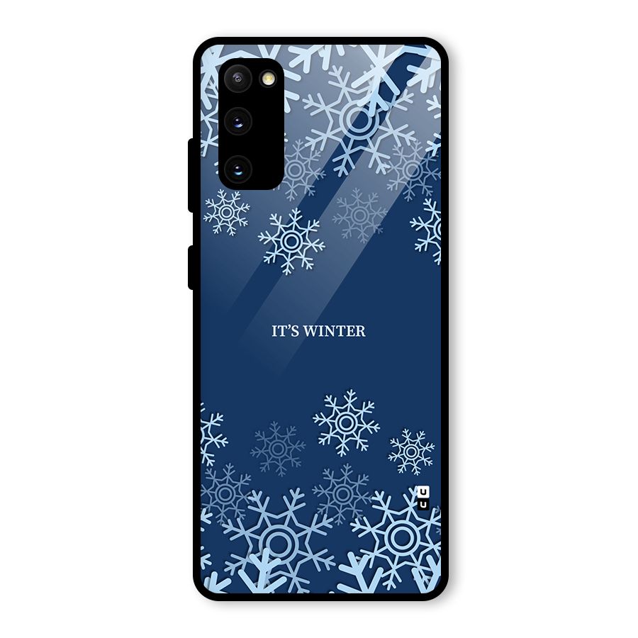 Its Winter Glass Back Case for Galaxy S20 FE