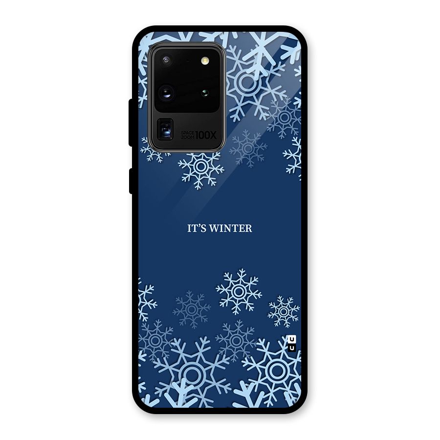 Its Winter Glass Back Case for Galaxy S20 Ultra