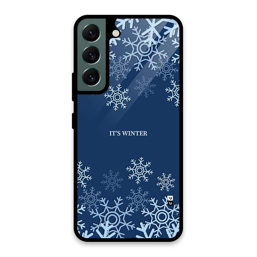Its Winter Glass Back Case for Galaxy S22 5G